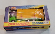 MATCHBOX SUPER KINGS K-13 DAF BUILDING TRANSPORTER HOME Vintage Model Truck