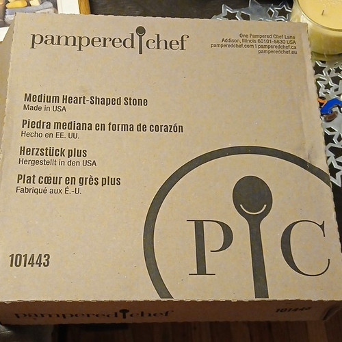 Pampered chef heart - pampered,