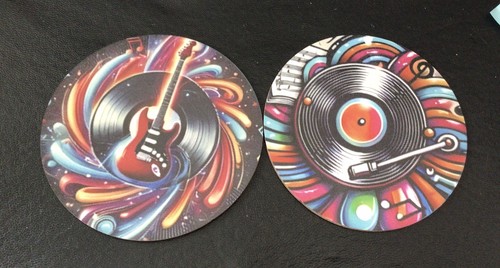 Round coasters music - round,