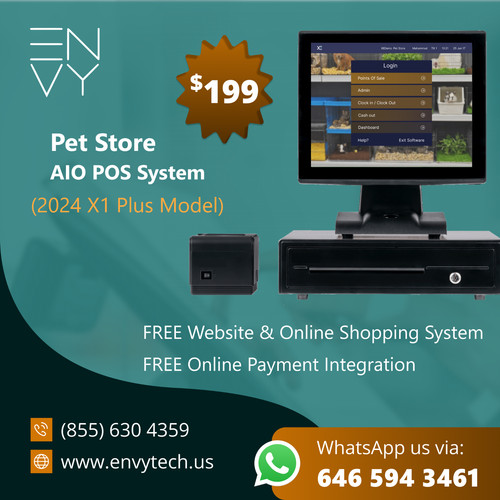 Touchscreen pos cash - 15",