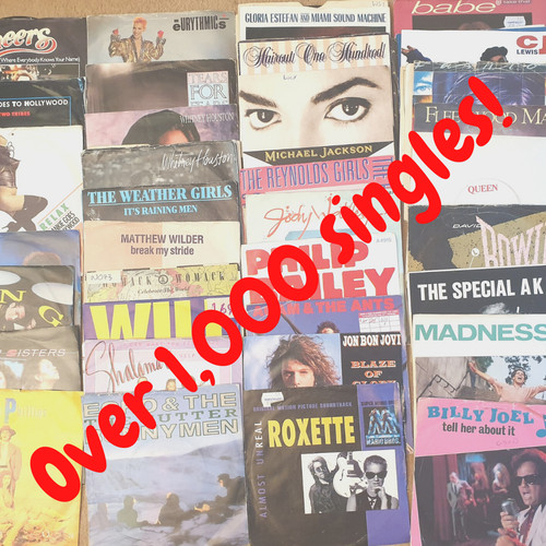 Vinyl records 1400 7 - records:, 7"