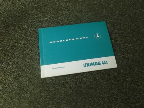 1965 1969 mercedes benz unimog - 1965-1969,