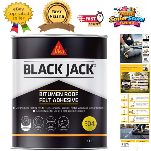 Versatile black roof felt - 1l,