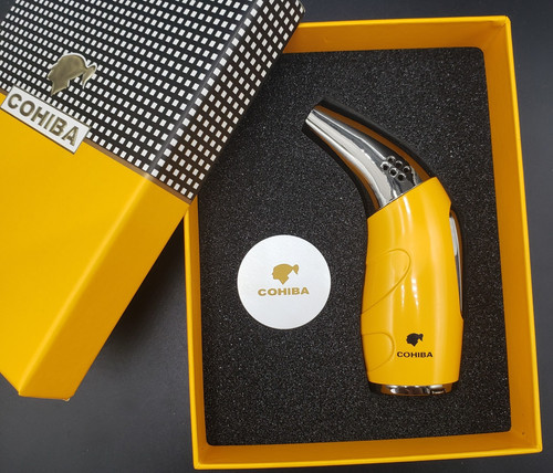 New yellow windproof butane - windproof,