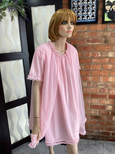 Vintage nightdress and cover - vintage,