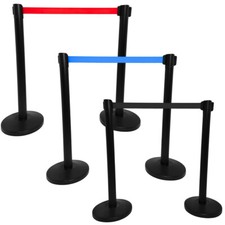 Black Retractable Queue