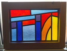 Stained Glass Leaded Window