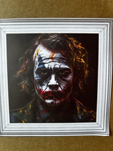 The joker art - heath, ledger