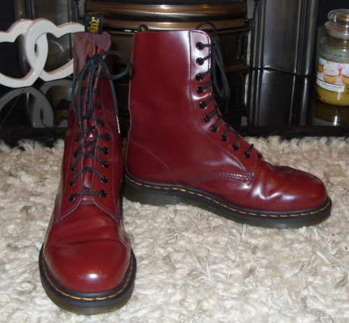 Martens 1490 boots cherry - dr,