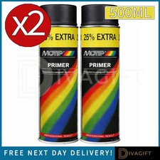 2 x MOTIP BLACK PRIMER FILLER