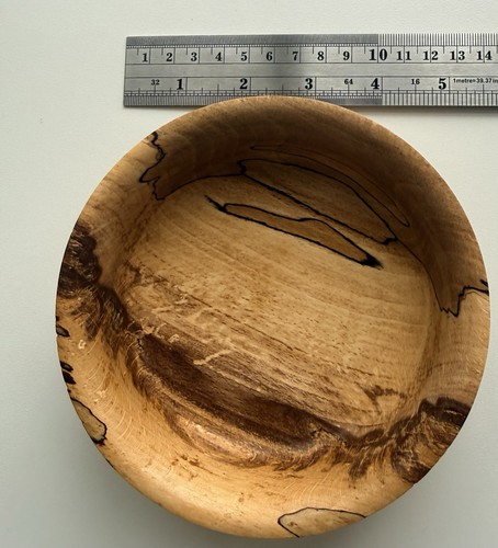 Hand turned spalted - spalted, beech
