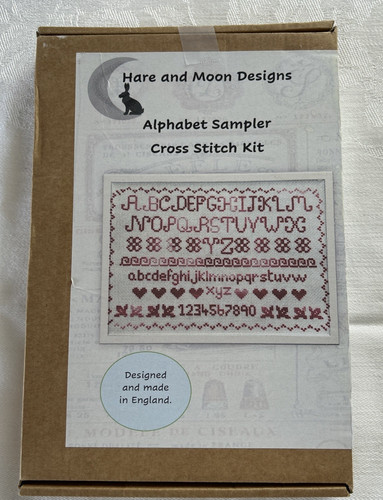 Alphabet sampler complete - -,
