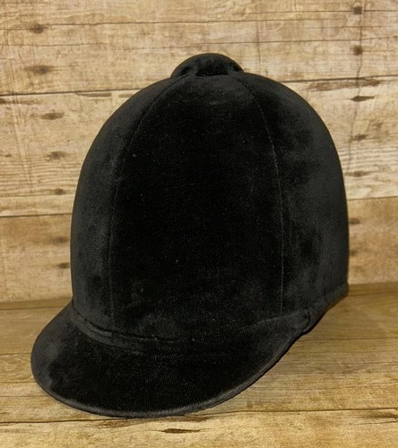 Vintage patey black - black, velvet