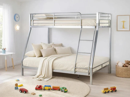 Metal triple bunk bed - nbtrip, 3