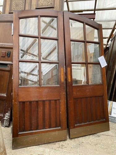 Pair arched double doors - pair,