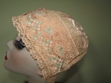 Vintage 1920s Boudoir Cap