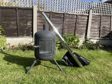 Gas Bottle Wood burner/Log