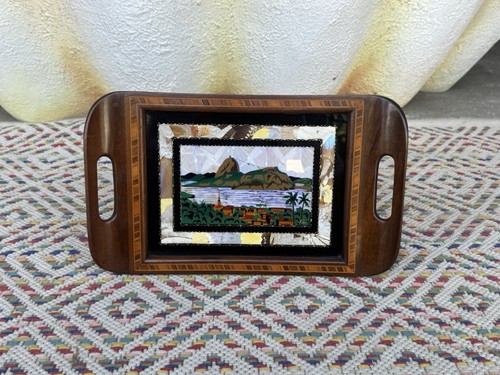 Vintage butterfly wing tray - butterfly,