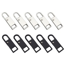 12x Zipper Puller Repair Metal