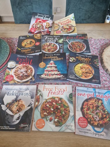 Slimming world receipe books - books, x