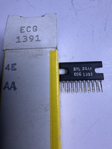 Ecg 1391 power amplifier - 1391,