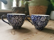 Burleigh calico blue ceramic - burleigh,