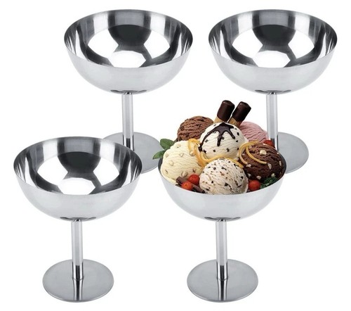 Pcs ice cream bowl 200ml - cream,