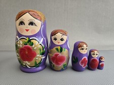 Vintage Matryoshka 5 Russian