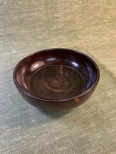 A Turned Lignum Vitae Bowl