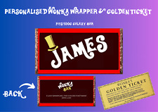 Personalised Wonka Chocolate