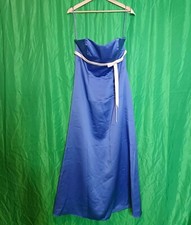 True Bride Blue Satin