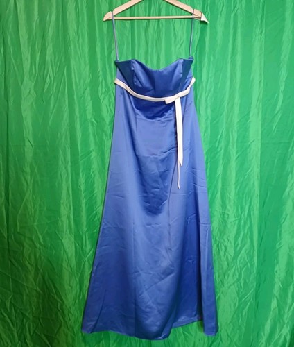 True bride blue satin - true,
