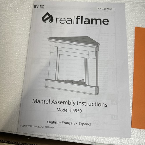 Real flame traditional wood - real,