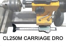 Carriage DRO for CLARKE CL250M Metal mini Lathe Z-axis magnetic add on