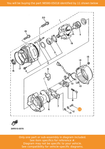 Yamaha screw pan head - pan,