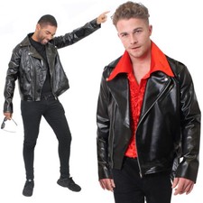 ADULTS BLACK LEATHER JACKET