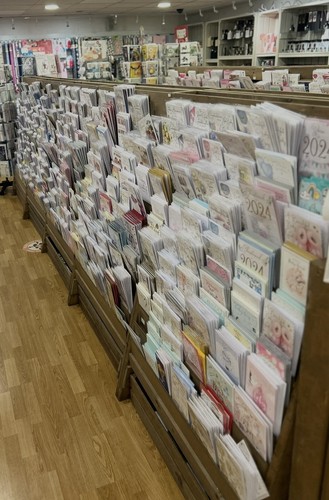 Greeting card stands - x,