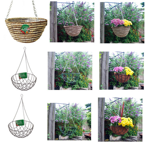 Hanging flower basket wire - flower,
