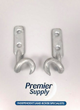 NOS LAND ROVER SERIES 2 2A 3 TAILGATE CHAIN HOOK/PIGTAIL/BRACKET 332445 & 332446
