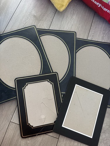 Cardboard photo frames set - frames,