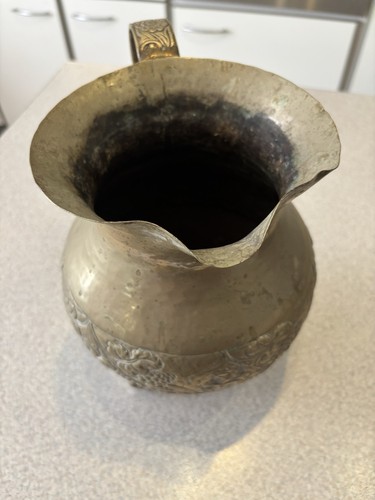 Pewter vase - pewter,