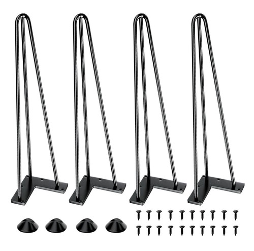 36cm hairpin table legs - legs, set