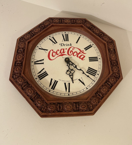 Vintage coca cola faux wood - coca-cola,