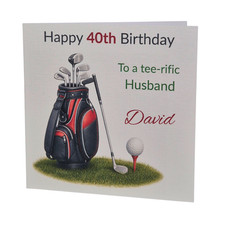 Personalised Golf Male