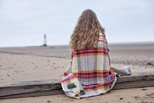 British 100% Wool Throw