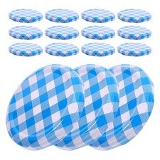  50 Pcs Canning-lids for Mason Jars Leak-proof Storage Caps Large Mouth