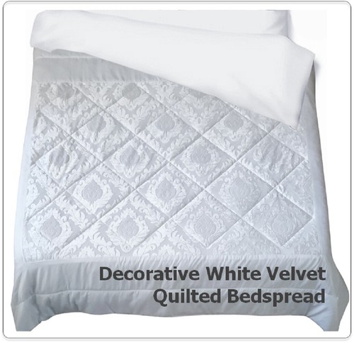 Quilted bedspread luxury - quilted,