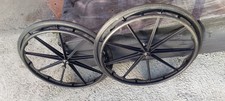 Pair Of Black Wheelchair