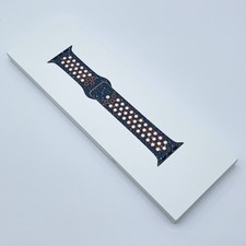 Genuine Apple Watch Nike Sport Band Strap BLUE FLAME 49mm 46mm 45mm 44mm M/L