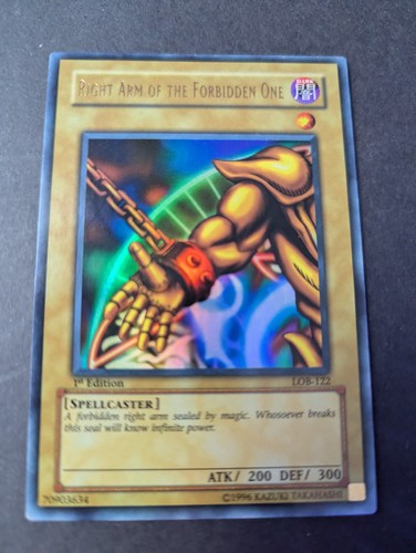 Yugioh exodia right arm the - yugioh,